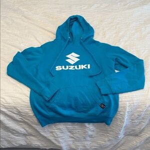 Women's Blue Suzuki Hoodie